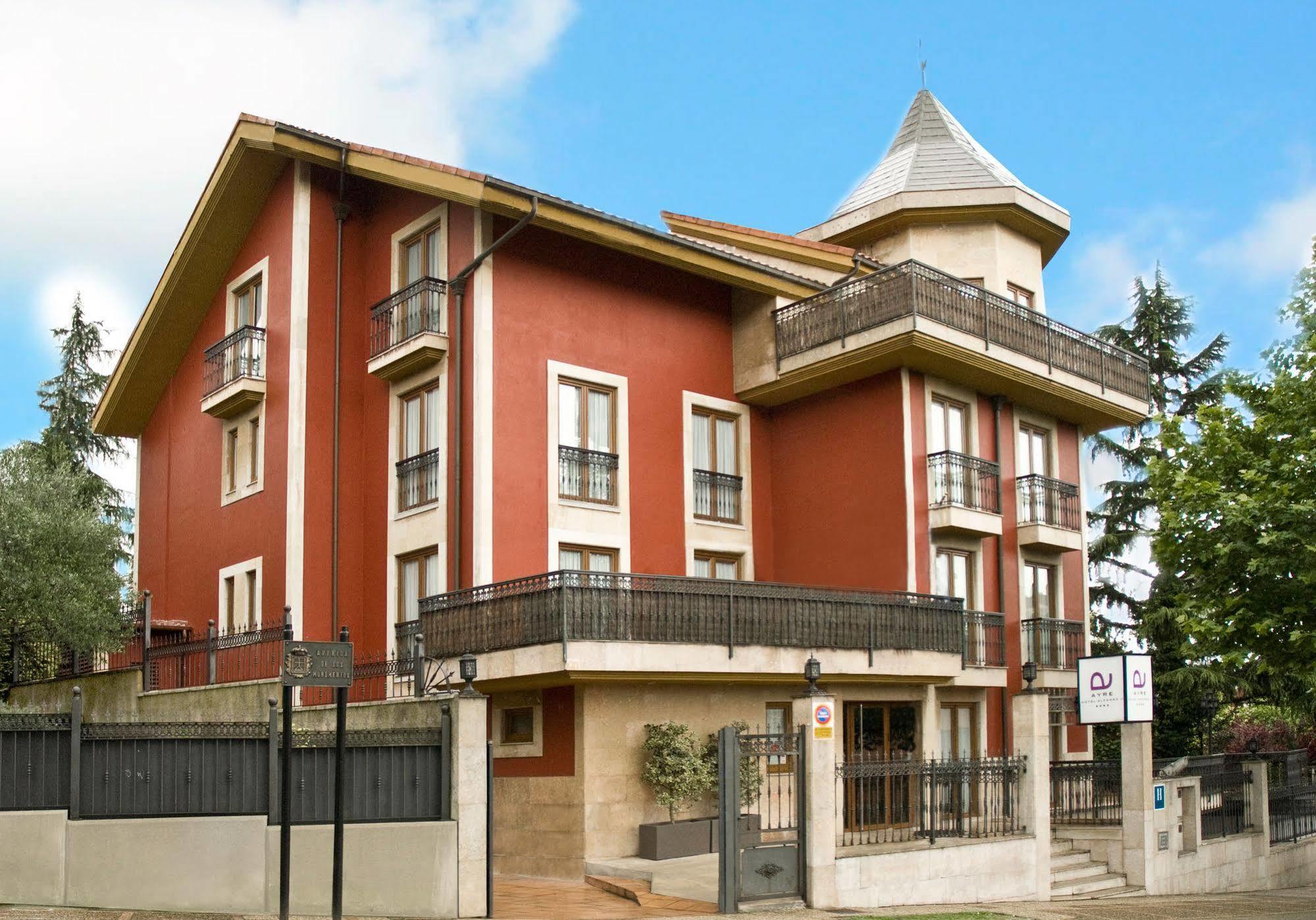 Ayre Hotel Alfonso II Овьедо Экстерьер фото